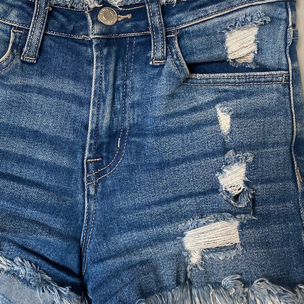 Sale! Closet Clean Out! Vervet Distressed Shorts - XS - Picture 5 of 7